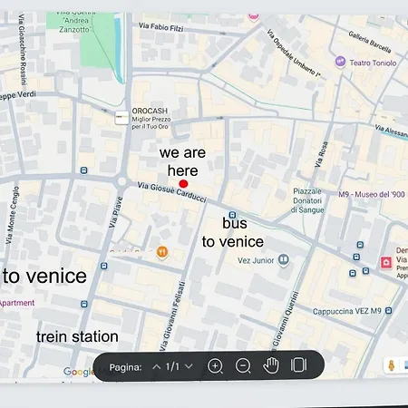 Central Apartment 메스트레